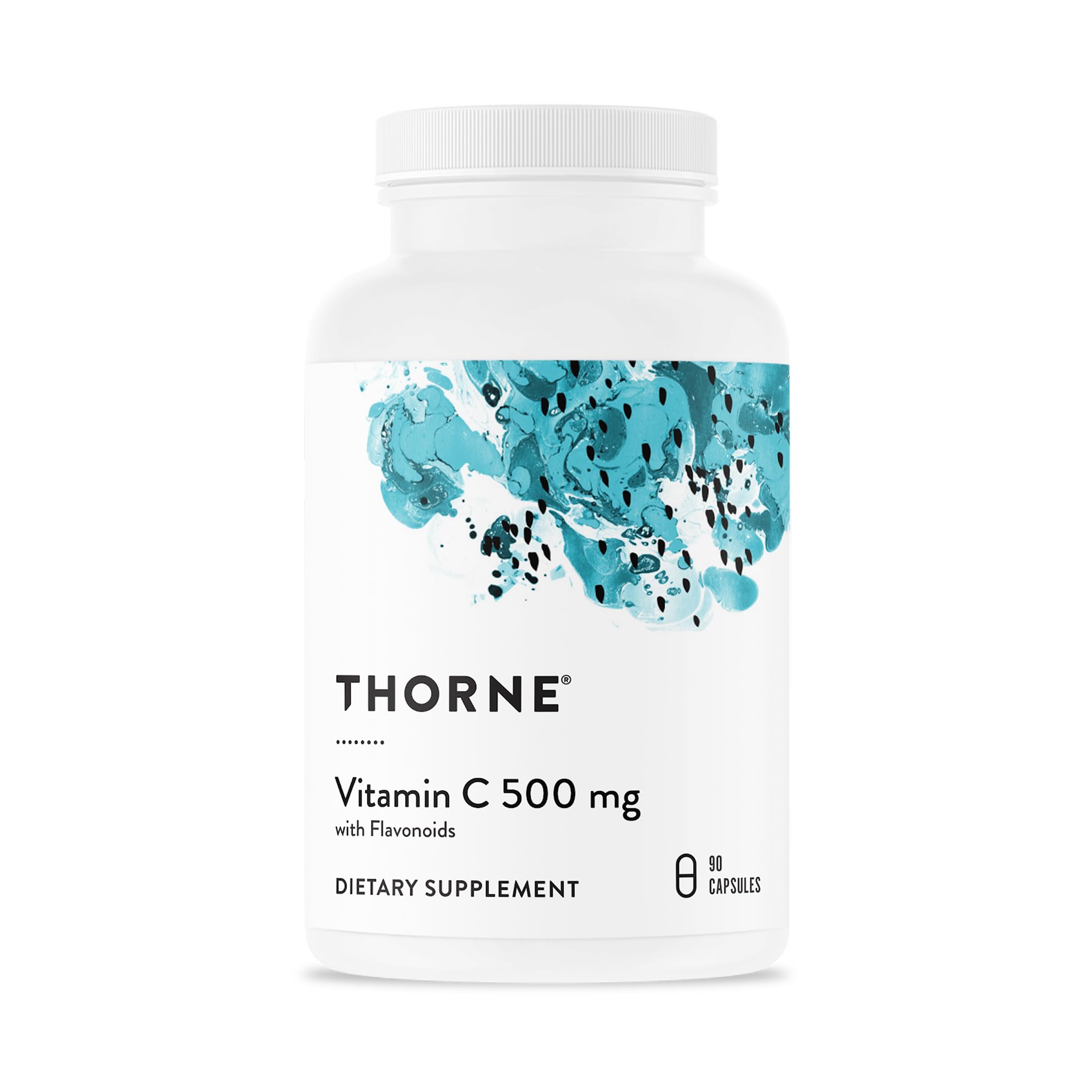 THORNE Vitamin C Capsules front view packaging