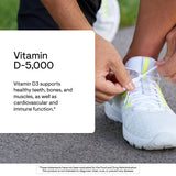 THORNE Vitamin D3 5000 IU capsules packaging