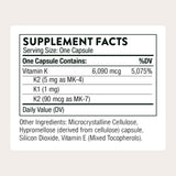THORNE Vitamin K Comprehensive Formula capsule close-up