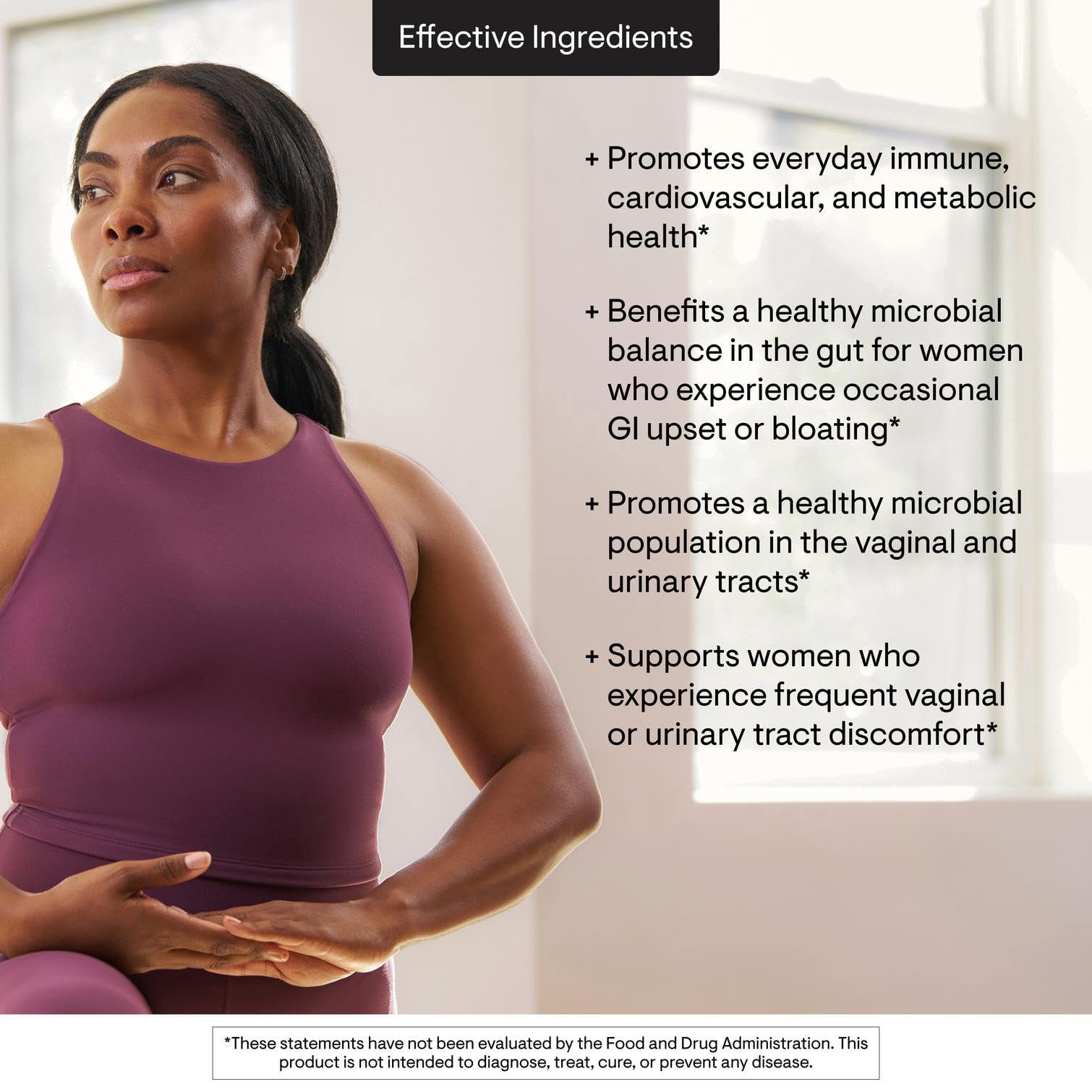 THORNE Women's Health Probiotic Supplement 50g packaging