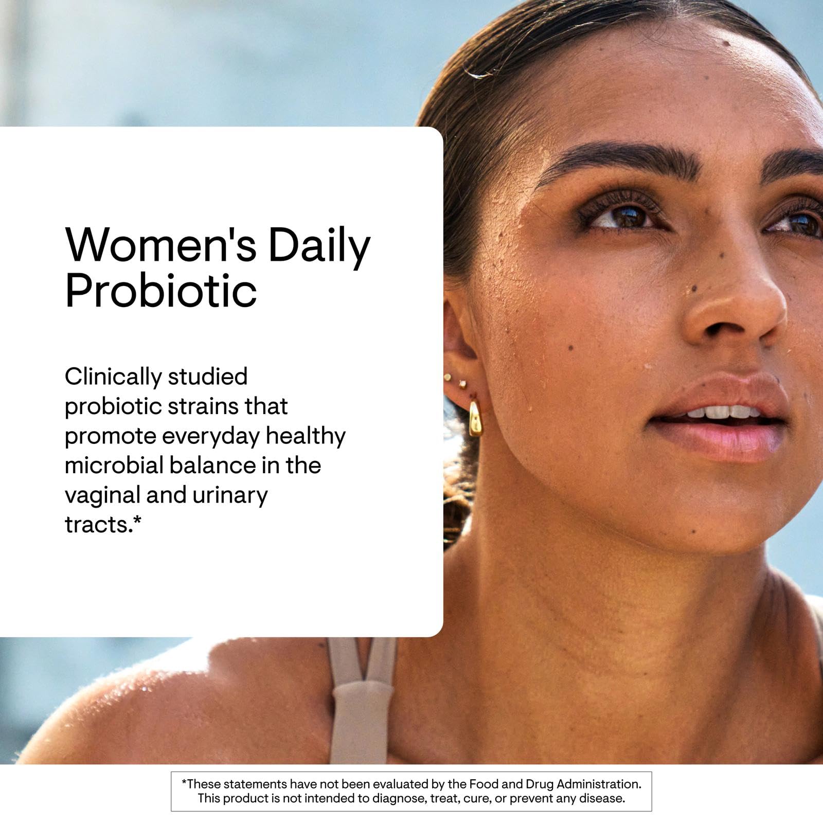 THORNE Women's Health Probiotic Supplement 50g side view