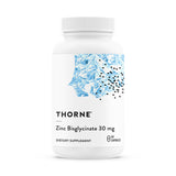 THORNE Zinc Bisglycinate Capsules 30 mg front view