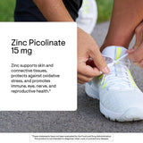 THORNE Zinc Picolinate 15mg capsule close-up