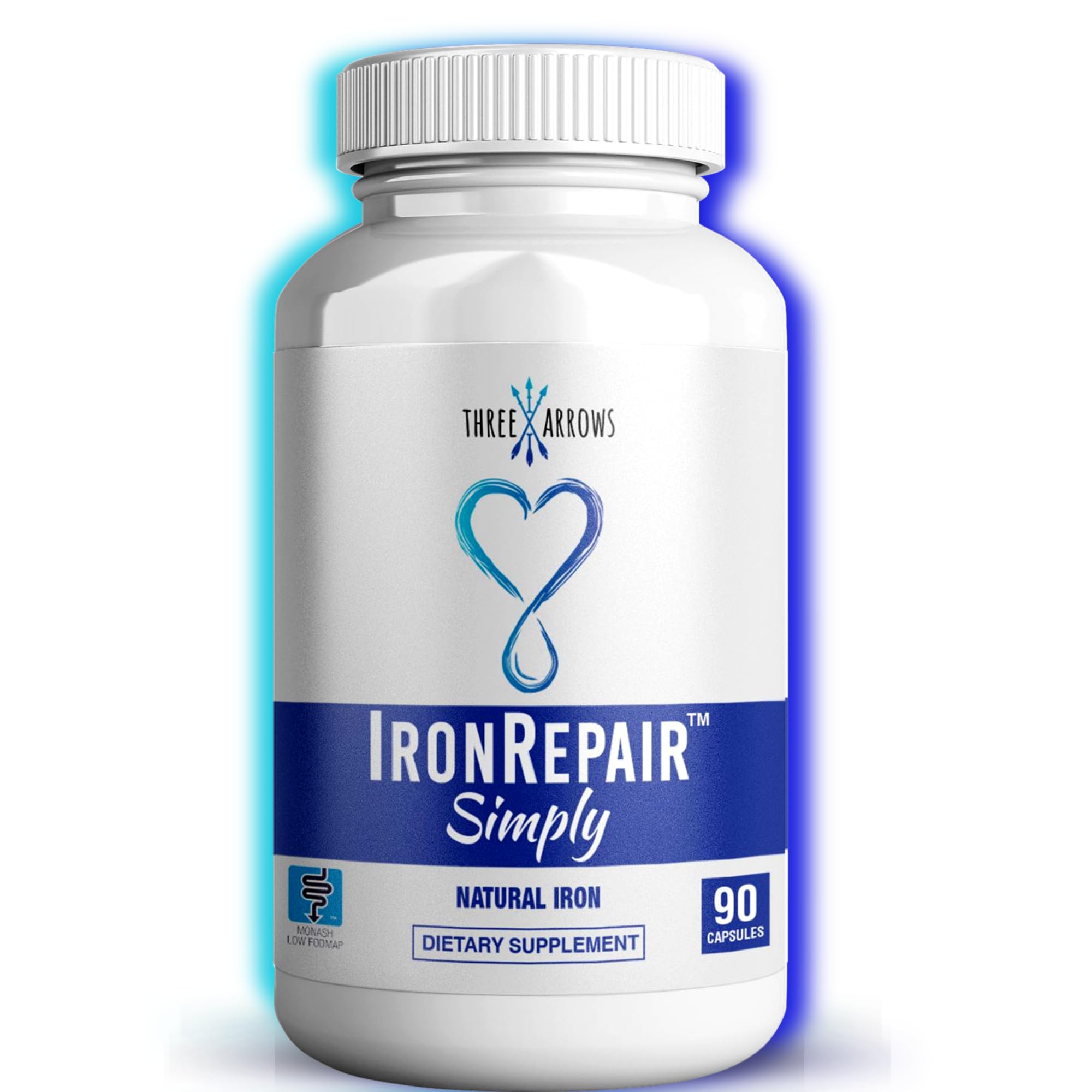 Three Arrows Iron Repair natural iron supplement front view