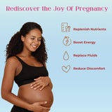 Three Lollies Preggie Hydration Packets packaging side view