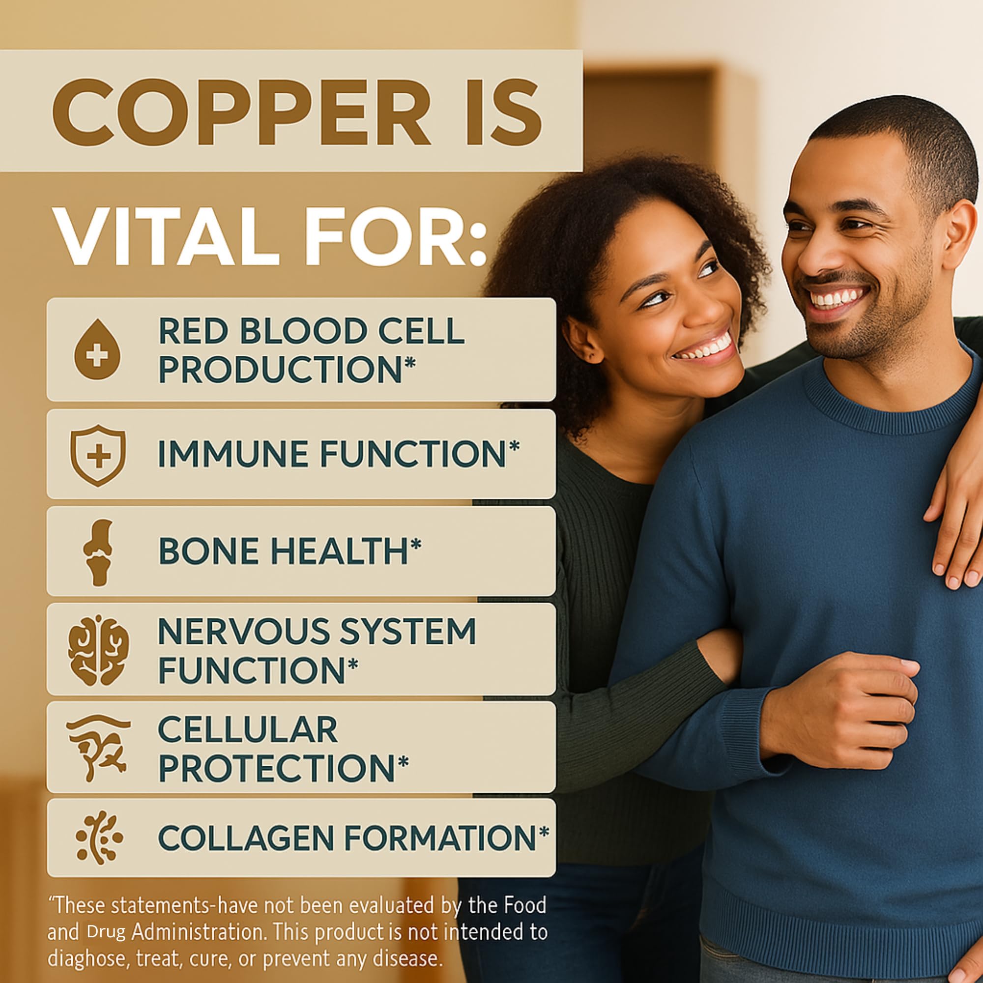 Thrival Labs Copper Drops 30 PPM concentration label