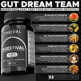 Thrival Prebiotic daily Supplement 150g capsule close-up