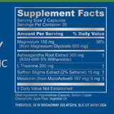 Thrivous Serenity Nightly Nootropic ingredients list