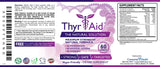 ThryAid Thyroid Extract Supplement 231g packaging on a table