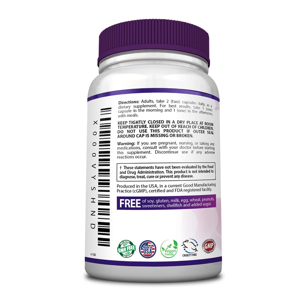 ThryAid Thyroid Extract Supplement 231g side view