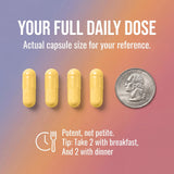 ThryvWell Chondroitin Joint Support Supplement with a glass of water