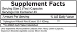Thunder God Vine Herbal Supplement side view of bottle