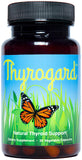 Thyrogard Thyroid Extract Supplement front view with 30 vegetable capsules