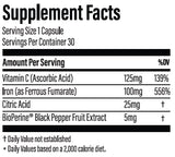 Thyroid Specific Formulations Easy Iron supplement packaging