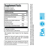 Thyroid Specific Formulations Nodule Control 60 Capsules back view
