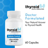 Thyroid Specific Formulations Nodule Control 60 Capsules on a wooden table