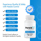 Thyroid Specific Formulations Nodule Control 60 Capsules side view