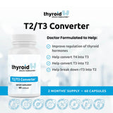 Thyroid Specific Formulations T2/T3 Conversion support bottle side view