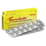 THYROSAFE Potassium Iodide Radiation Protection Tablets front view