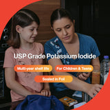 THYROSAFE Potassium Iodide Tablets on a table
