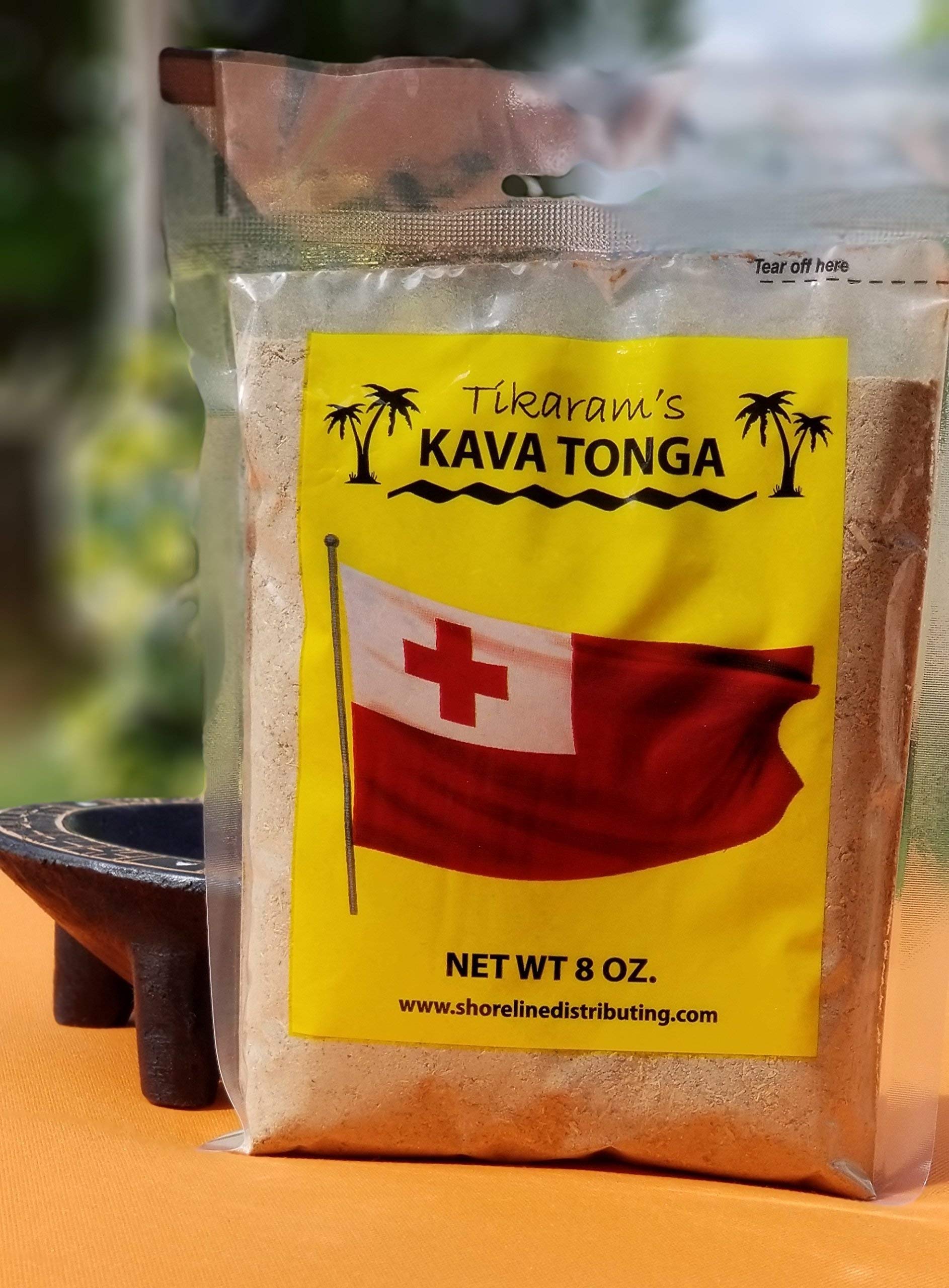 Tikaram's Kava Kava Powdered Supplement front view 227g