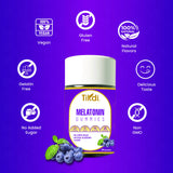 TIKDI Melatonin Gummy 5mg packaging side view