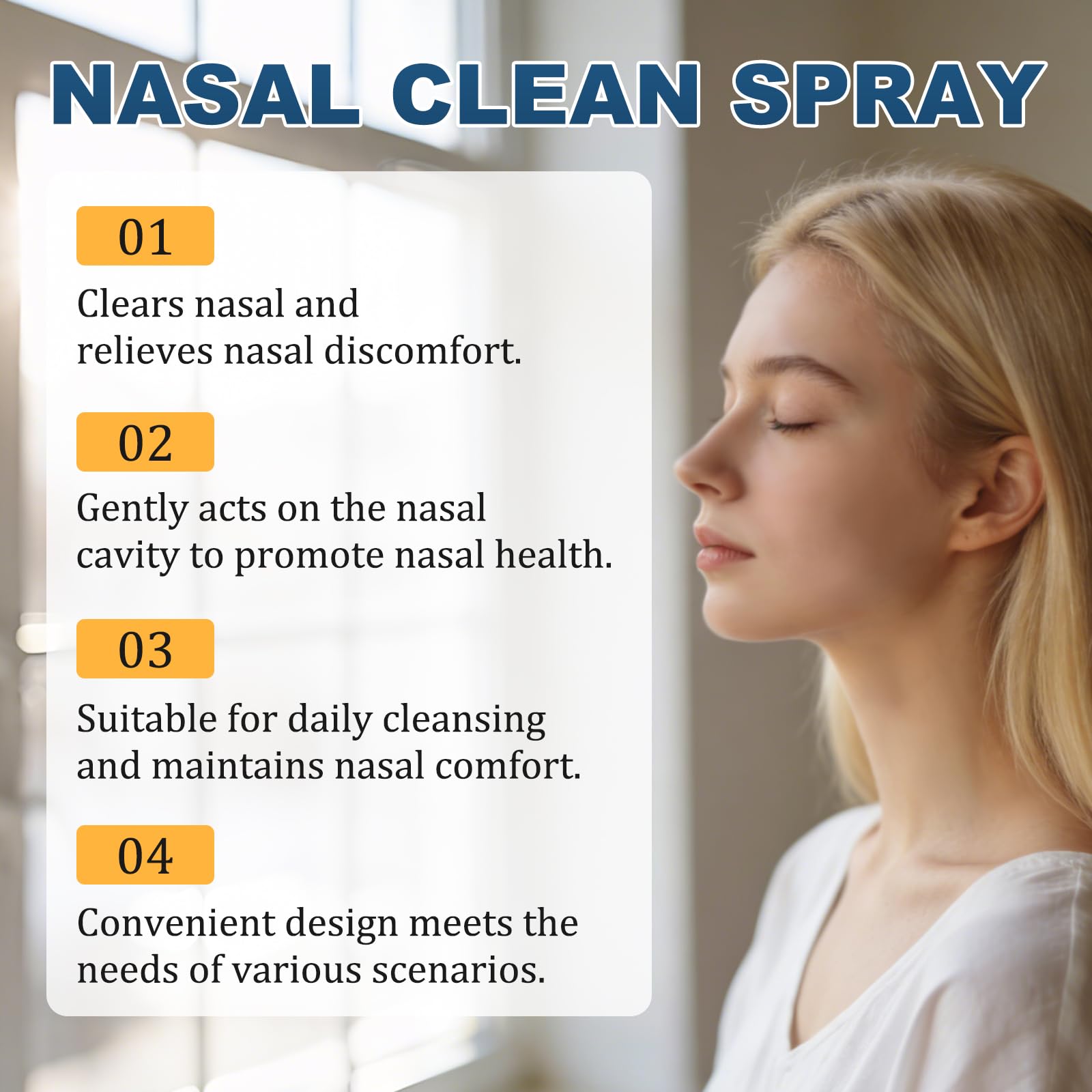 Timeno Nasal Care Spray bottles side view