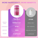 TIMORA B8 (Inositol) Supplement with Ashwagandha and vitamins