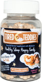 Tired Teddies Kids Chewable Melatonin 0.3 mg bubblegum flavour front view