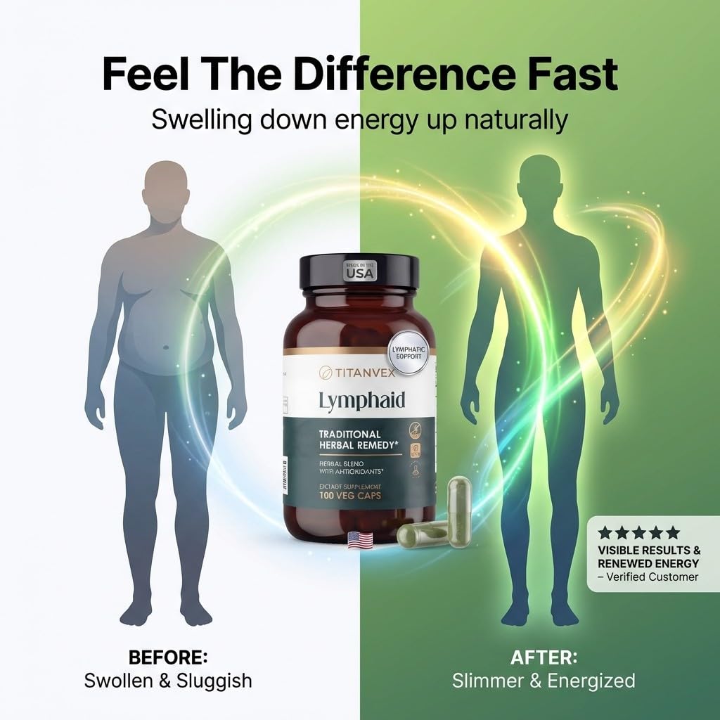 TitanVex Echinacea Capsules with herbal ingredients