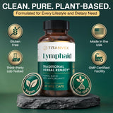 TitanVex Echinacea Capsules with measuring spoon