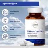 TIVA Nutraceutics Ashwagandha Capsules 650mg with Black Pepper