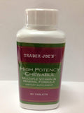 TJ's High Potency Chewable Multivitamins - 90 Tablets front view