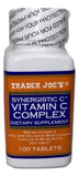 TJ's Vitamin C Complex 500mg 100 Tablets front view