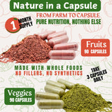 TM NATURALS Multivitamins 40+ Whole Food Ingredients packaging