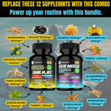 TM NATURALS Sea Moss & Shilajit Capsules side view