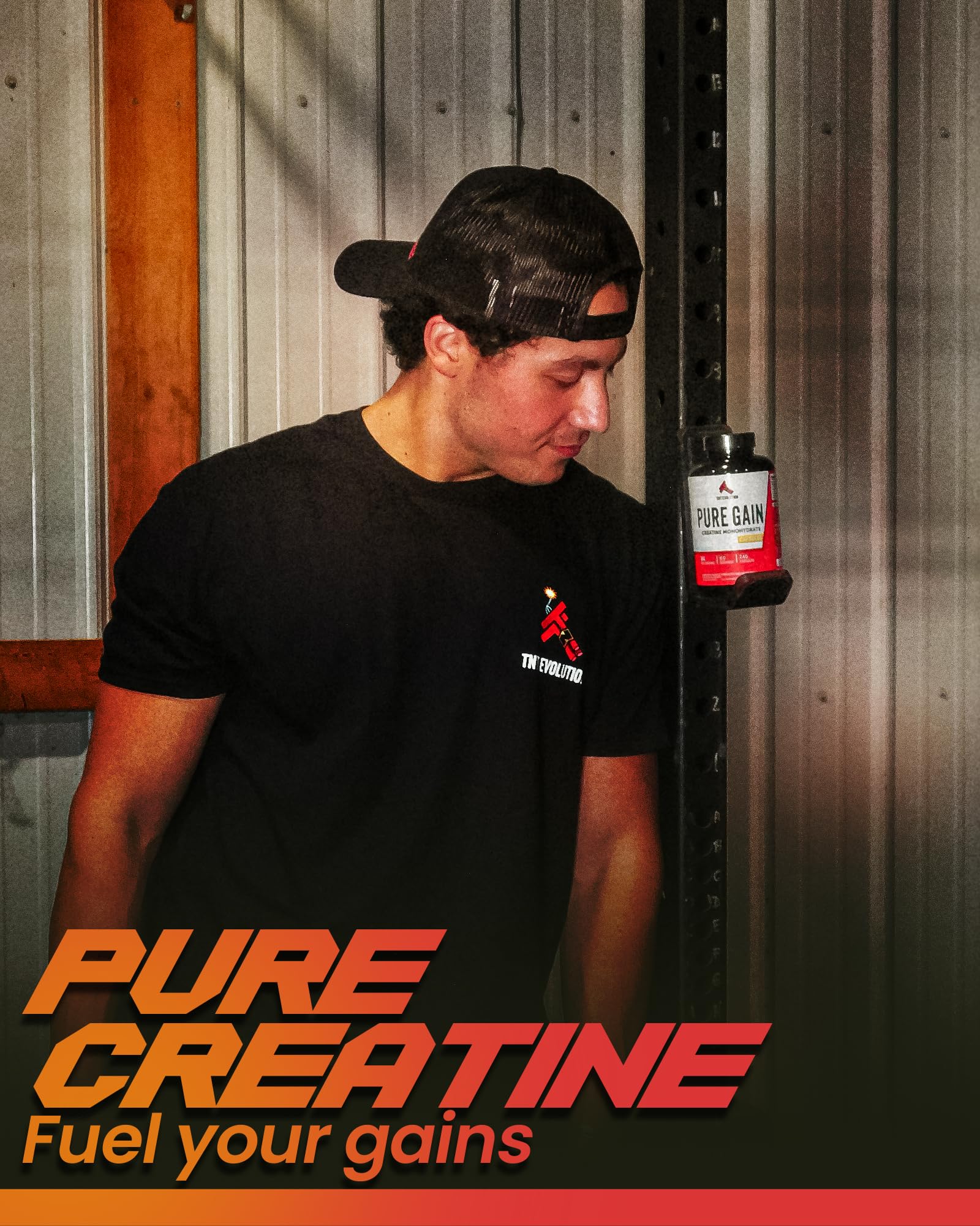 TNT Evolution Creatine Monohydrate Capsules ingredients list
