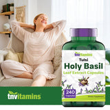 tnvitamins Holy Basil Capsules packaging details
