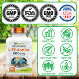 tnvitamins L-Theanine 500mg Capsules close-up of capsules