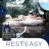 tnvitamins Melatonin 240 capsules packaging