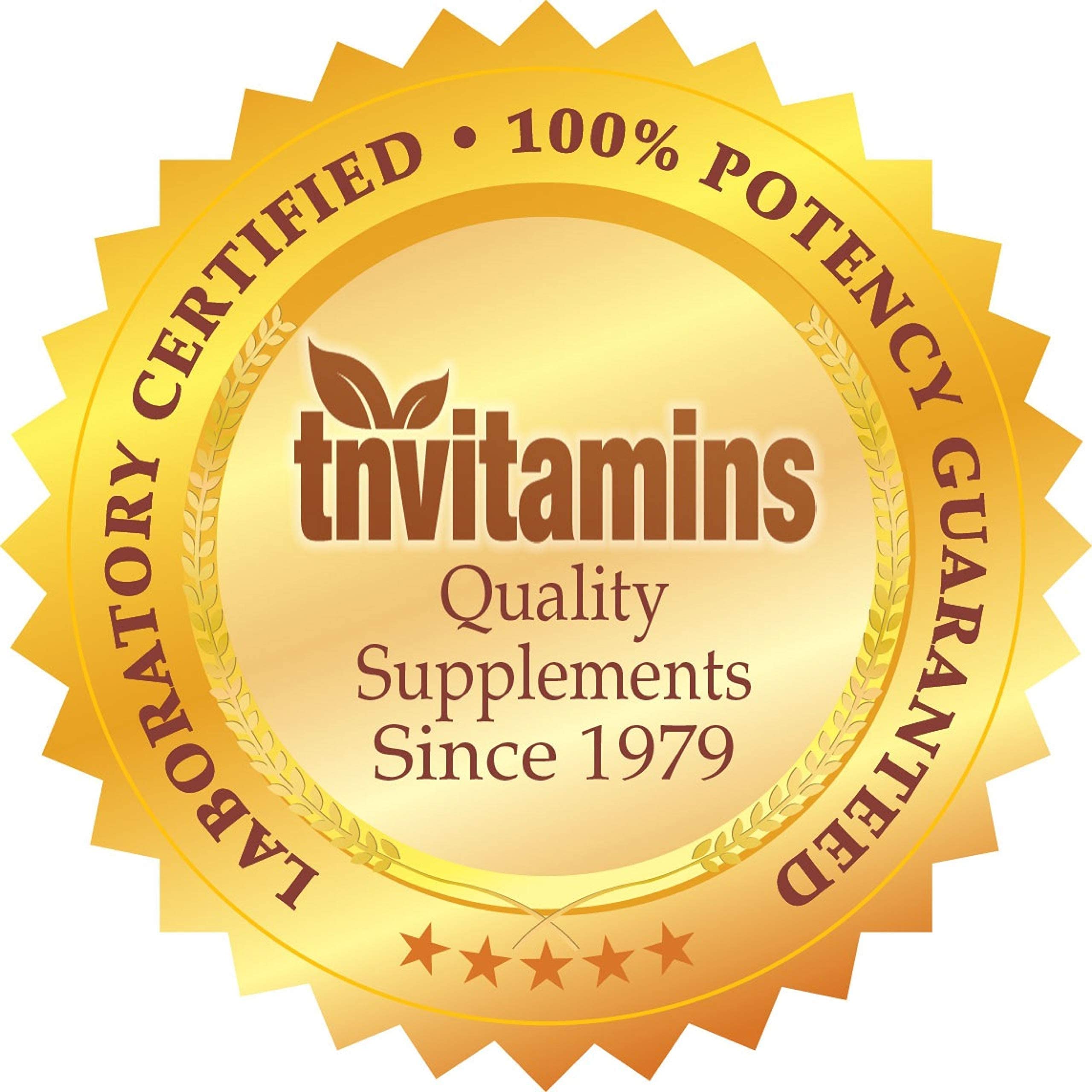 tnvitamins Oat Bran Fiber Tablets 1000mg on a wooden table