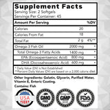 tnvitamins Omega-3 Fish Oil Softgels showing 90 count
