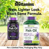 tnvitamins Omega-3 Fish Oil Softgels with enteric coating