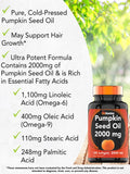 tnvitamins Pumpkin Seed Oil Supplement nutrition facts