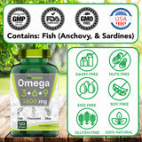 tnvitamins Triple Omega 3-6-9 Supplement 3600mg bottle with label