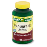 Toeah Fenugreek General Wellness Dietary Supplement packaging and capsule close-up