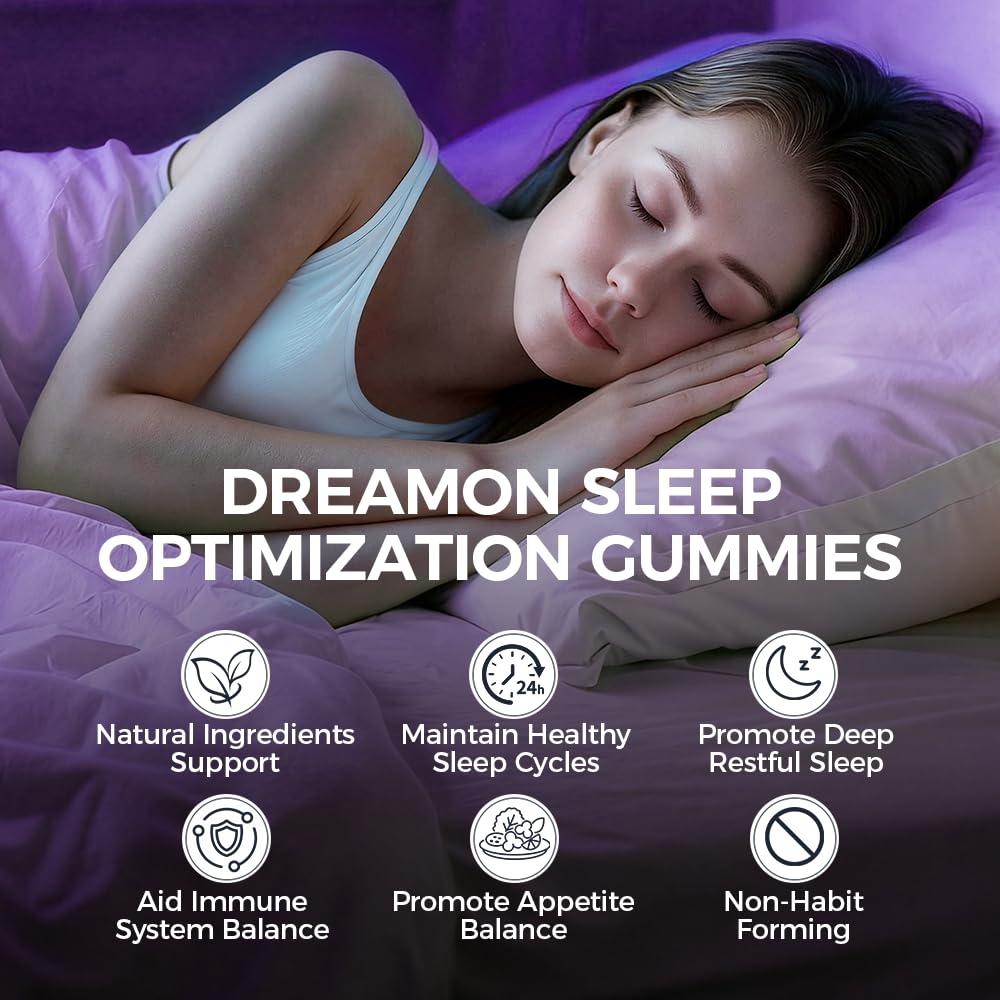 TOGOLIUN DreamOn Sleep Optimization Gummies with raspberry flavour