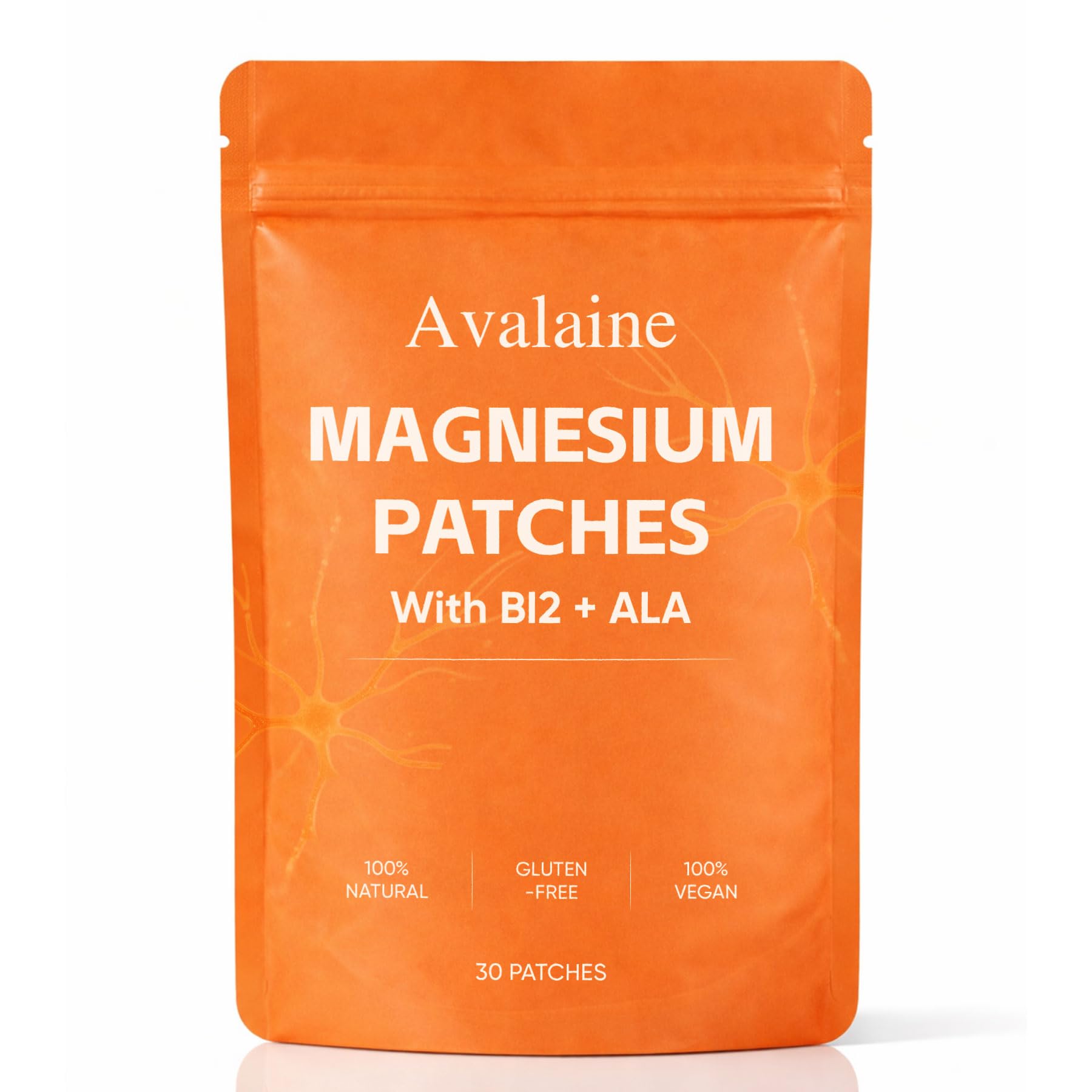 TOGOLIUN Magnesium Patches pack front view with 30 patches