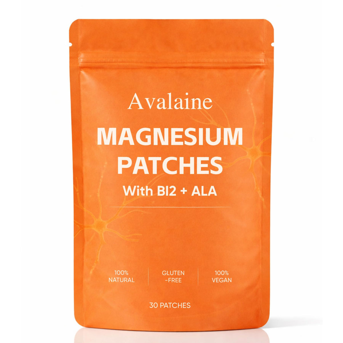 TOGOLIUN Magnesium Patches pack front view with 30 patches