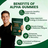 TOGOLIUN Shilajit Alpha Gummies bottle with 60 gummies